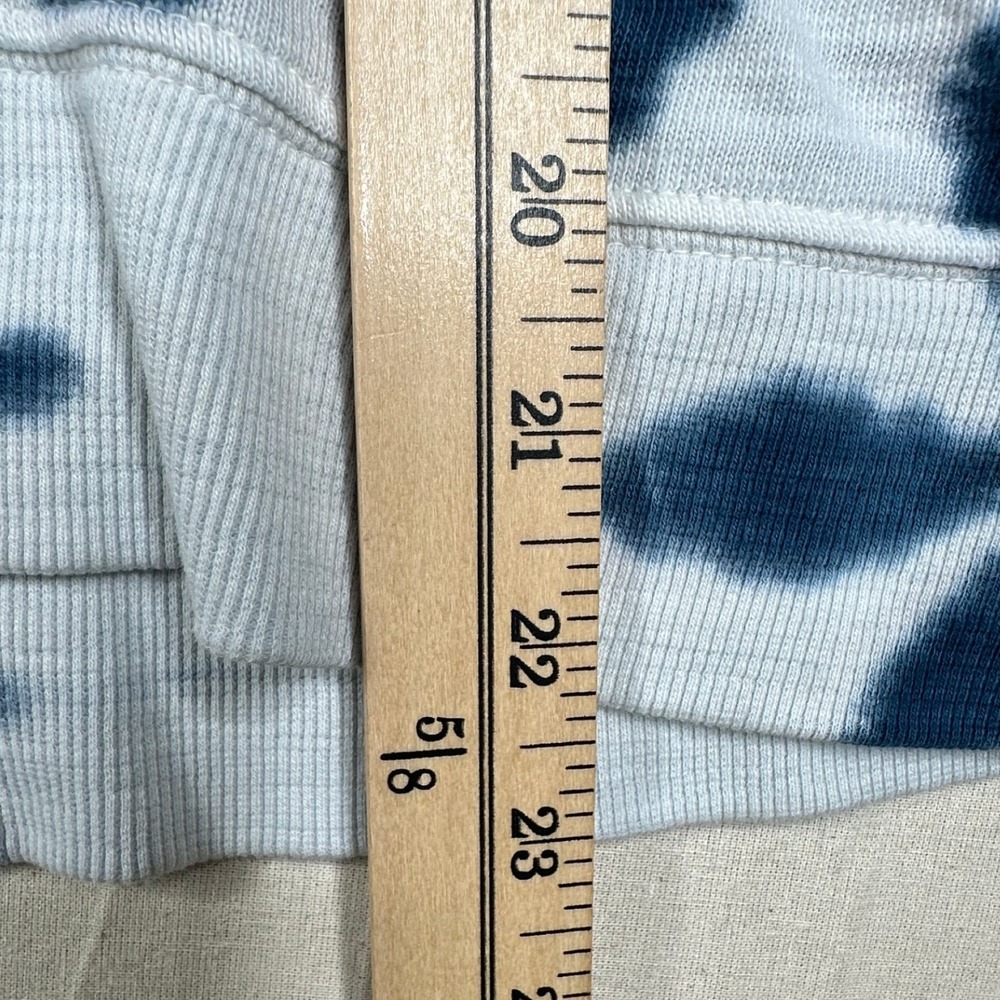LOFT Floral Pattern Hoodie size Small Blue/White‎ - Picture 6 of 6